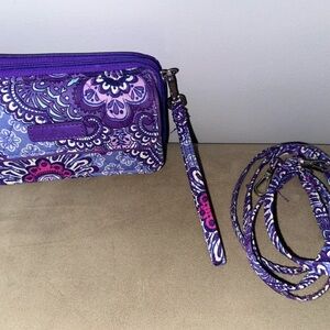 Vera Bradley Purple Paisley Women's Bag